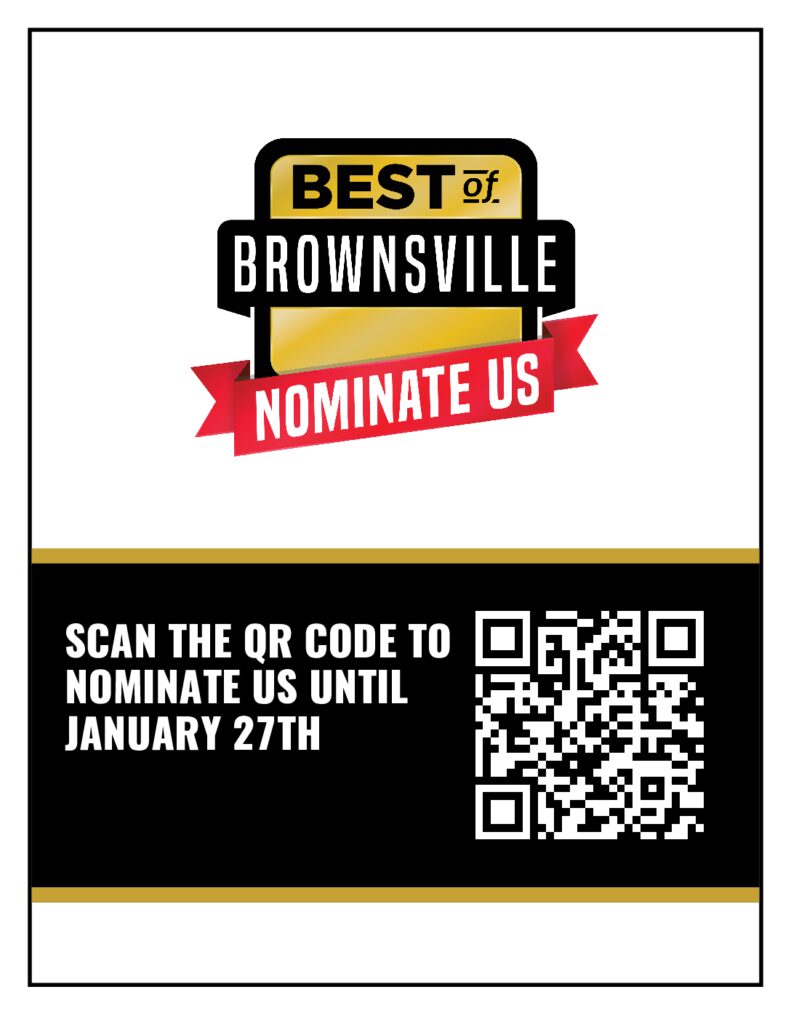 Best of Brownsville 2027 Nomination QR Code Flyer Thumbnail