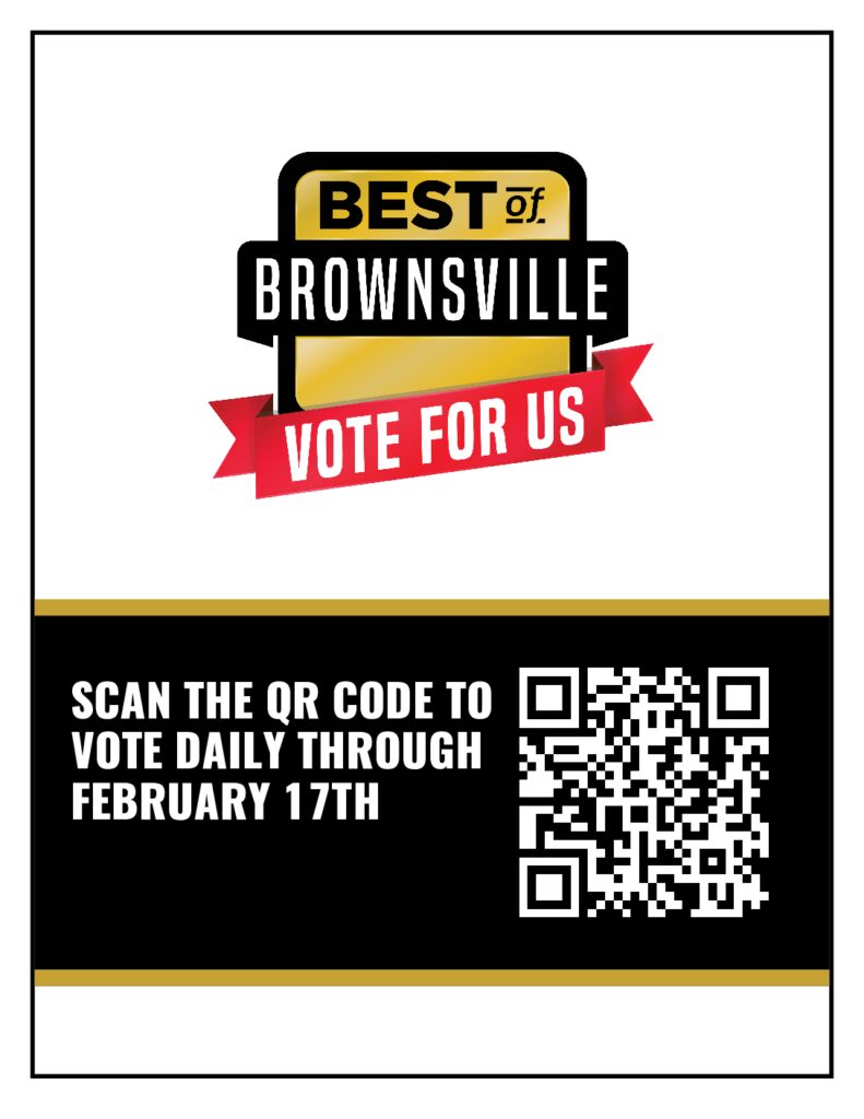 Best of Brownsville 2027 Vote for Us QR Code Flyer Thumbnail