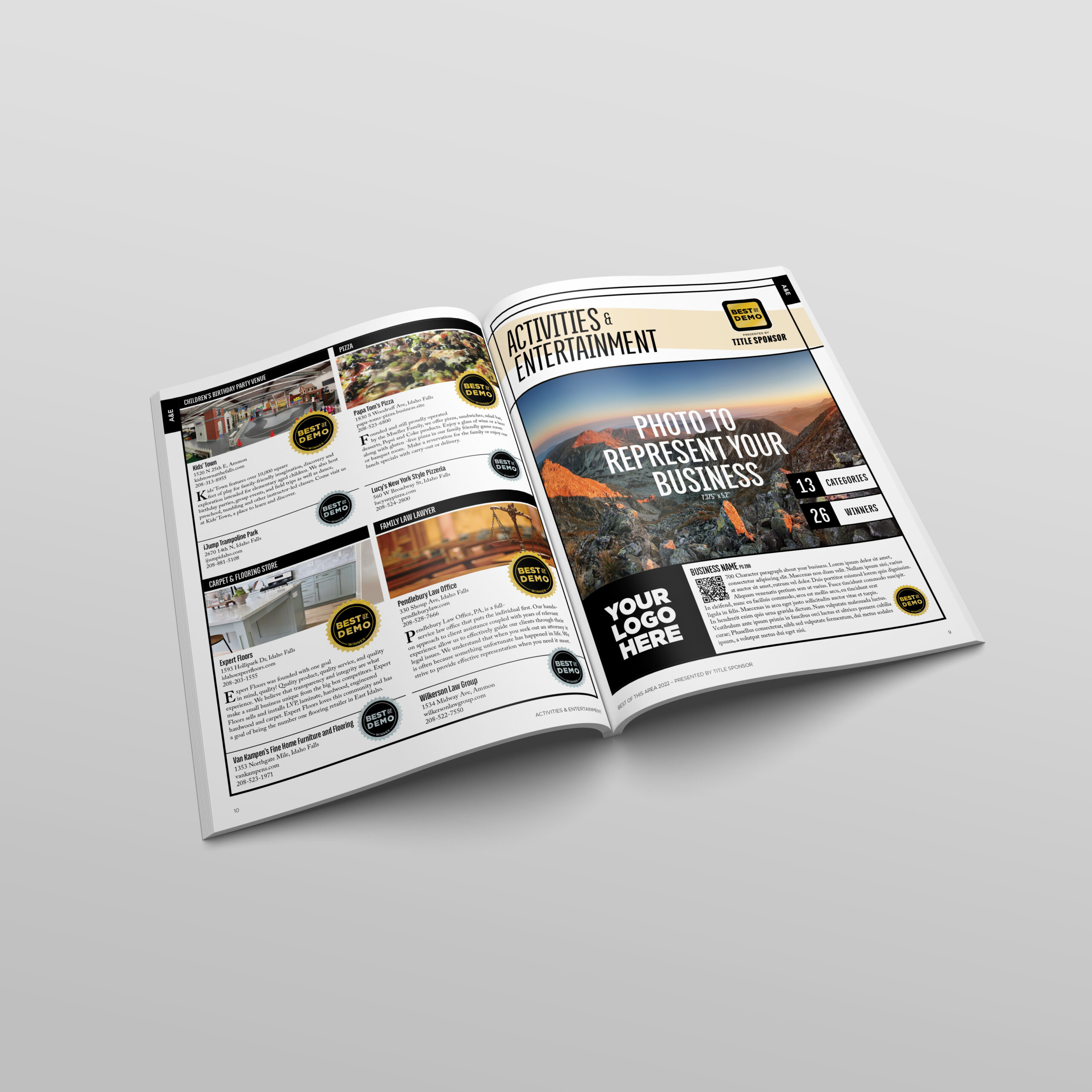 Magazine Category Sponsor