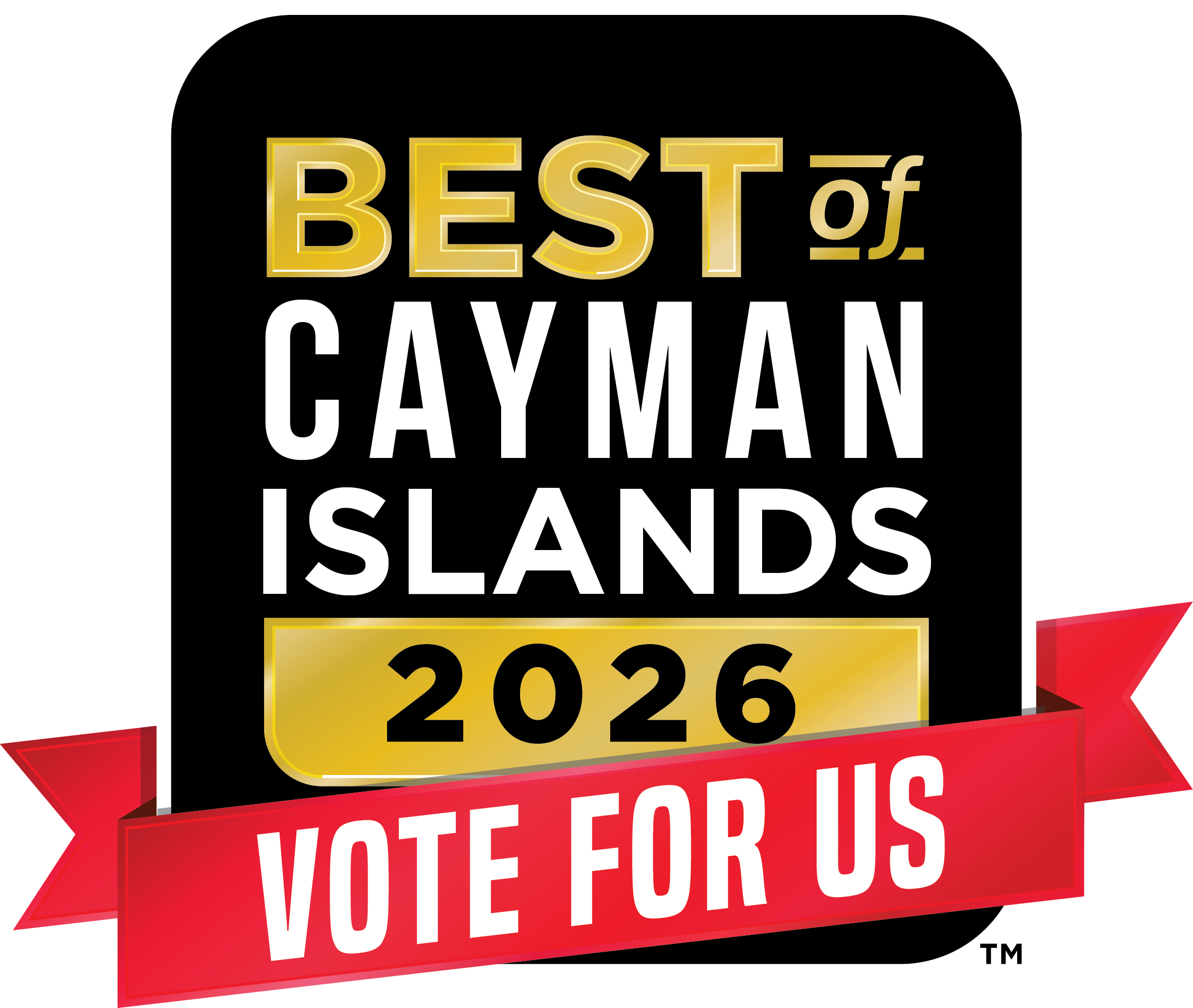 Best of Cayman Islands 2026 Vote for Us Badge