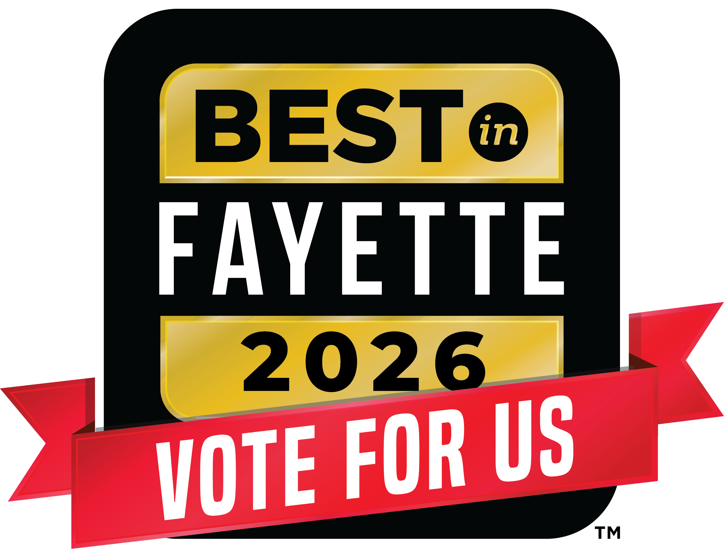Best in Fayette 2026 Vote for Us Badge