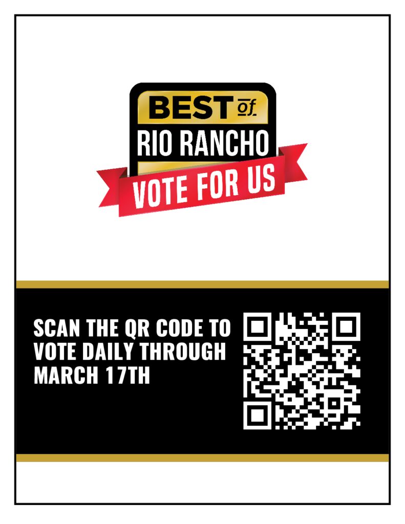 Best of Rio Rancho 2007 Vote for Us QR Code Flyer Thumbnail