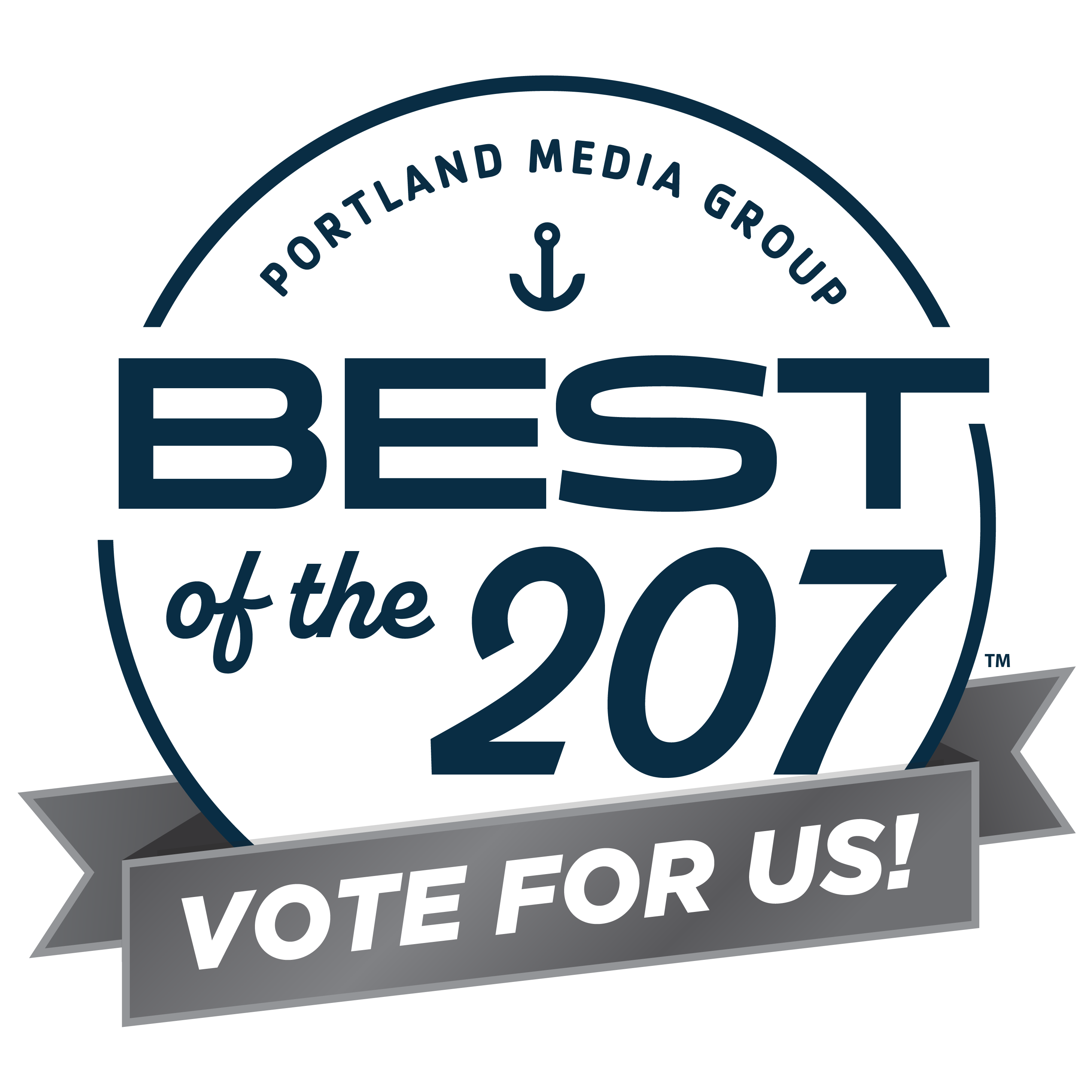 Best of the 207 - 2026 Vote for Us Badge