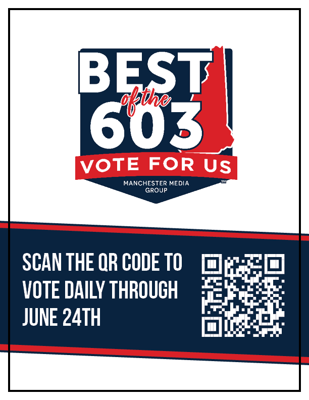 Best of the 603 - 2026 Vote for Us QR Code Flyer Thumbnail