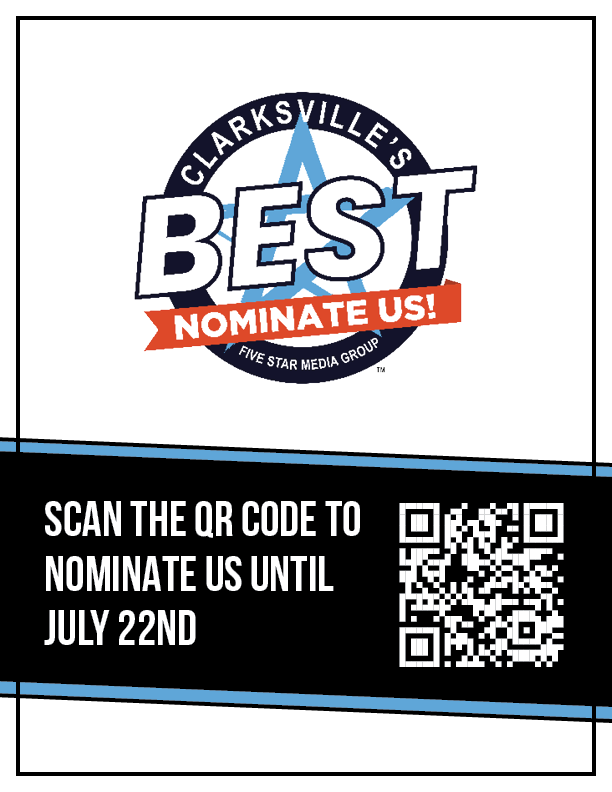 Clarksville Best 2026 Nomination QR Code Flyer Thumbnail